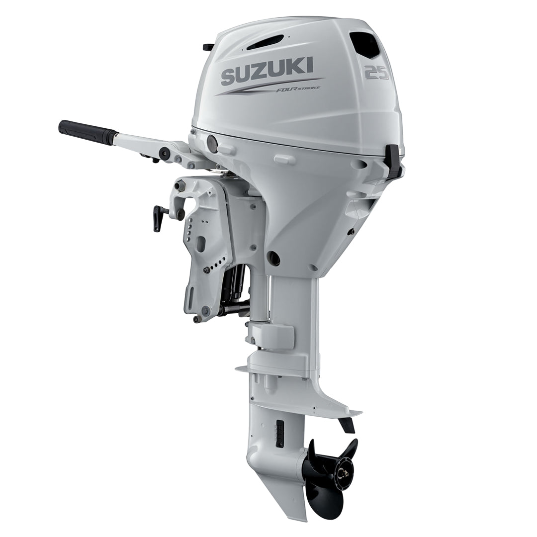 BRAND NEW OVERSTOCK Suzuki 25 HP DF25ATHLW5 Outboard Motor