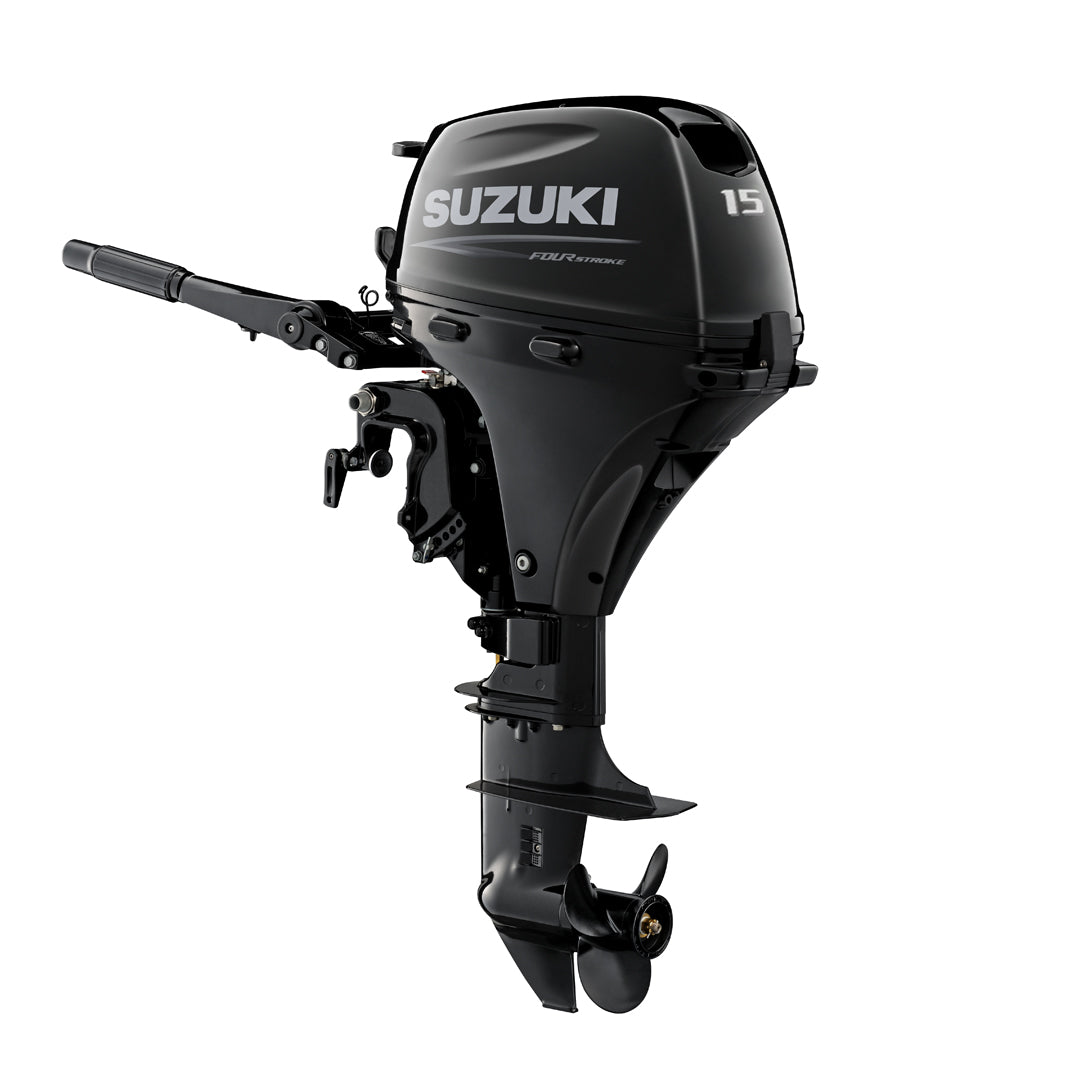 BRAND NEW OVERSTOCK Suzuki 15 HP DF15ATHL5 Outboard Motor