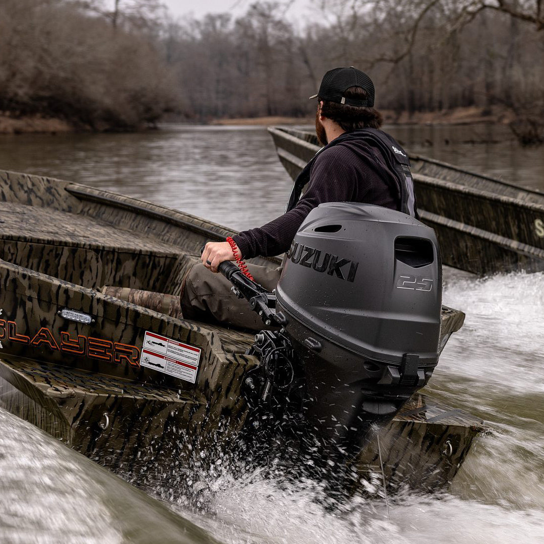 Suzuki Stealth 25 HP DF25ATLSS Outboard Motor
