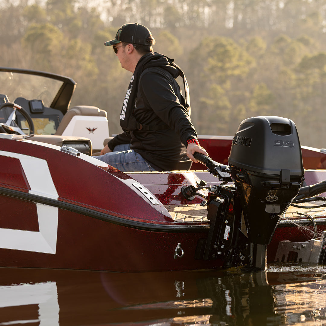 Suzuki Stealth 9.9 HP DF9.9BESSS Outboard Motor