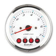 Suzuki 4" White Face Tachometer