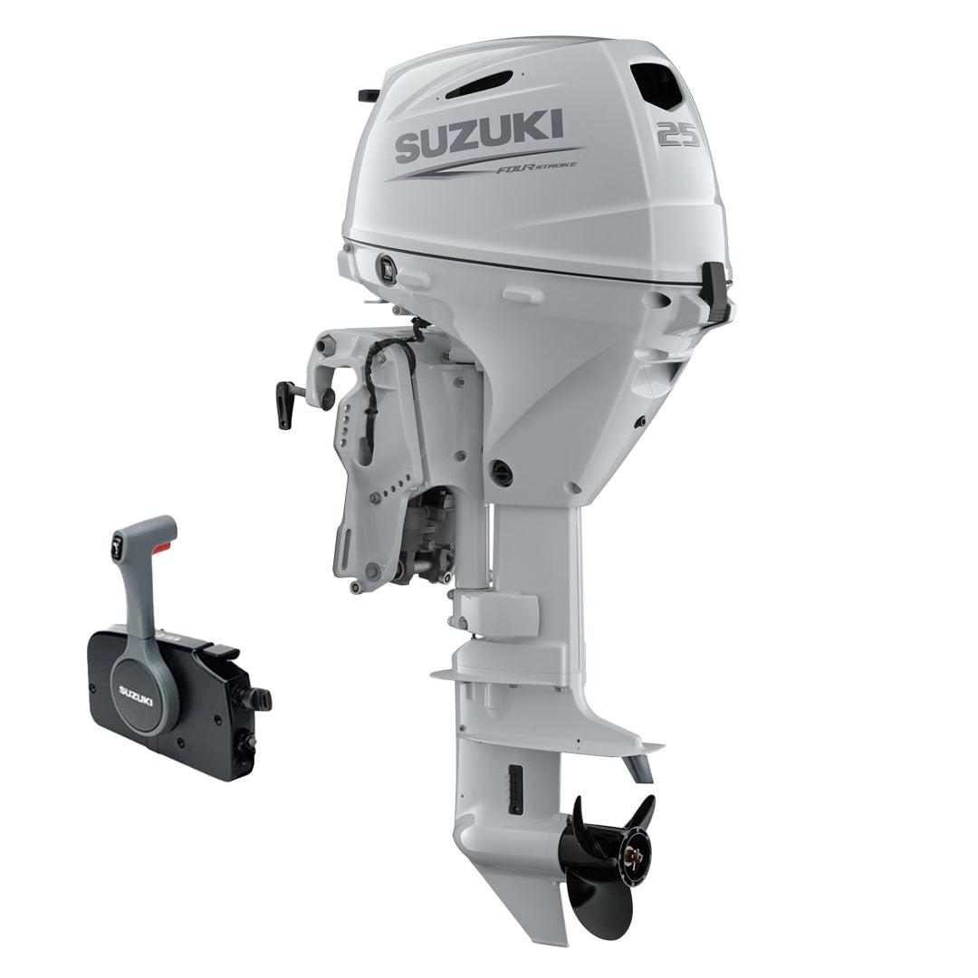 BRAND NEW OVERSTOCK Suzuki 25 HP DF25ATLW5 Outboard Motor